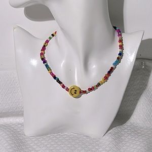 Colorful Beaded Fashion Necklace
